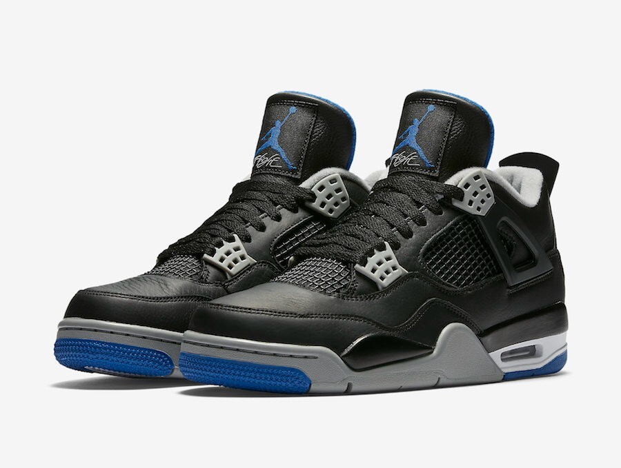 Nike Air Jordan 4 Retro Alternate Motorsports Size 9.5-11.5 Black