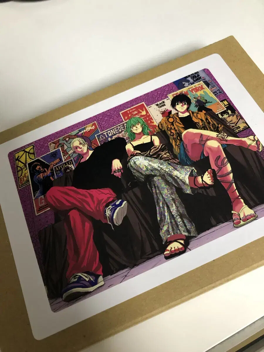 November free shipping) Sakamoto Days Jump limited acrylic panel