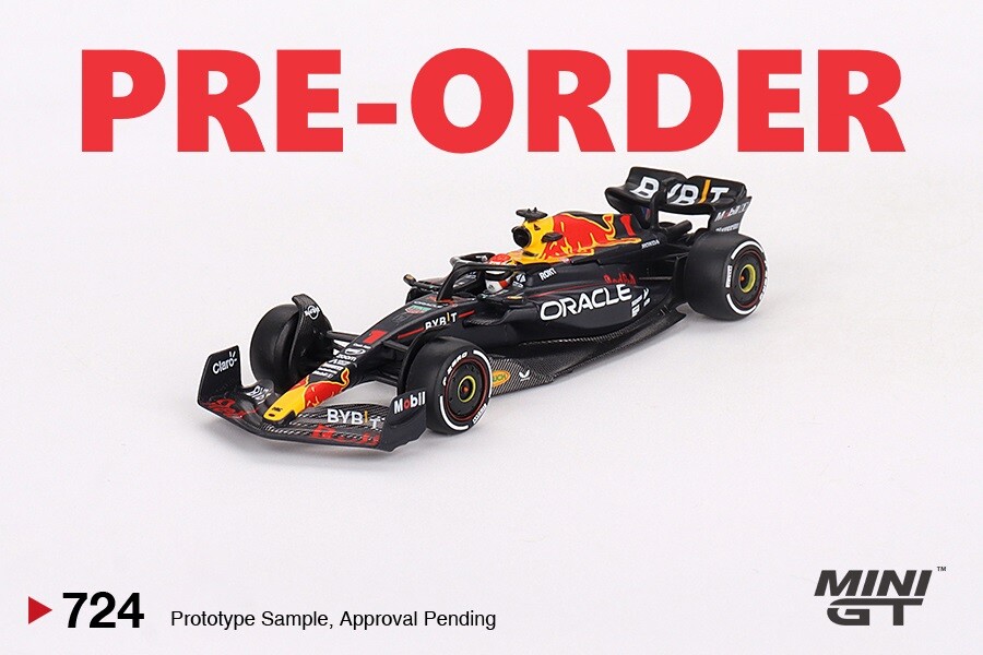 Pre-order) Mini GT #724 Oracle Red Bull Racing RB19 #1 Max