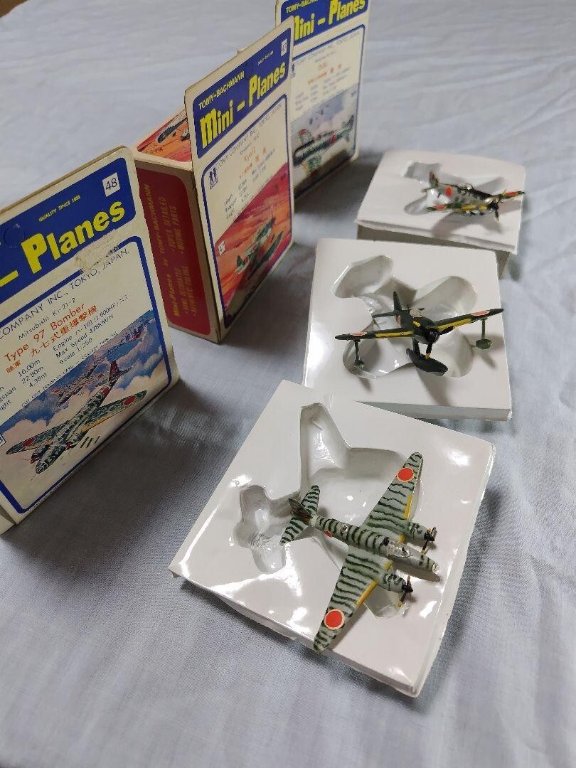 再値下TOMY BACHMANN Mini-Planes①計42体プラスカタログ 再値下TOMY