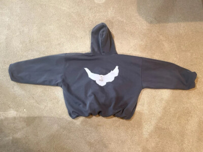 Yeezy Gap Dove Hoodie Black Size Large | eBay
