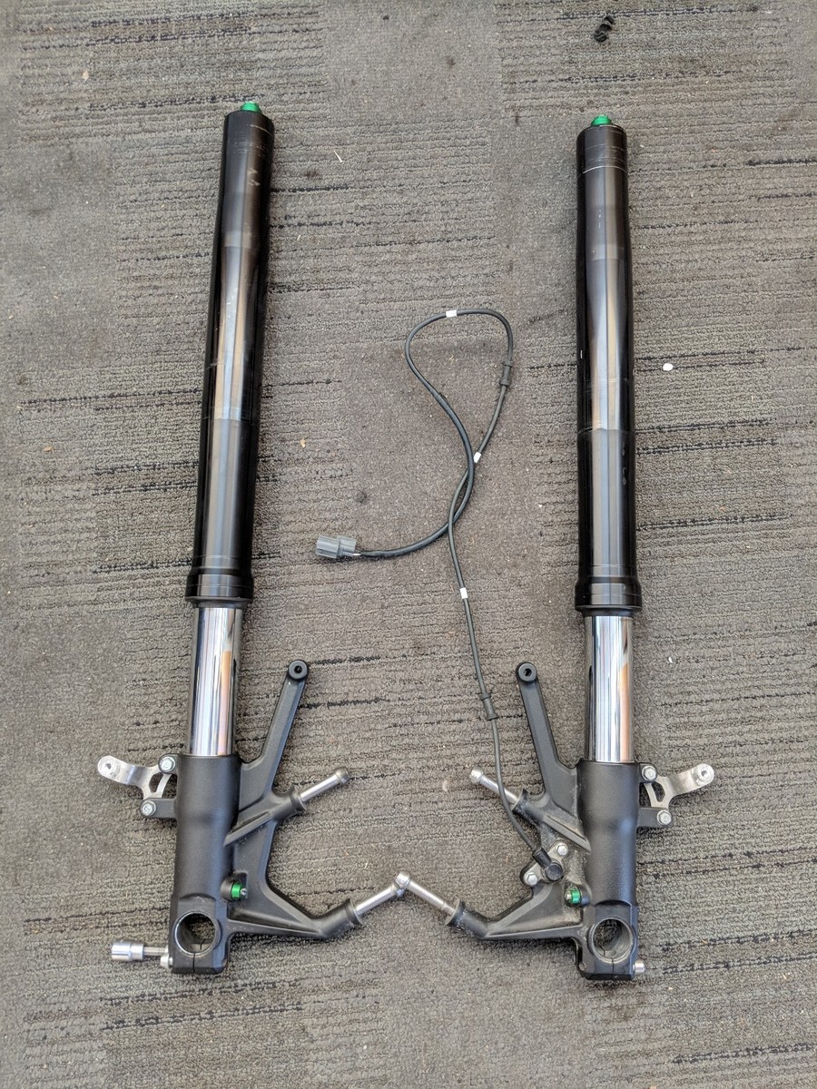 12-23 KAWASAKI NINJA ZX14 ZX14R FRONT END FORKS TUBES RIGHT LEFT