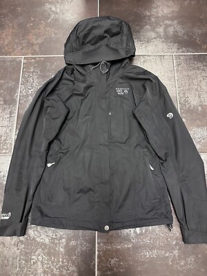 I135 MOUNTAIN HARDWEAR Black Ski Snowboarding Dry Q Elite Jacket