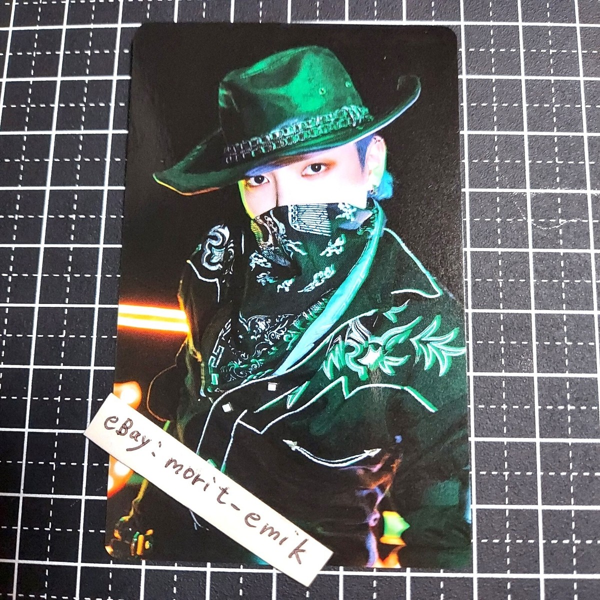 ATEEZ HONGJOONG BOUNCY RAKUTEN music JAPAN POB Photo card WORLD EP
