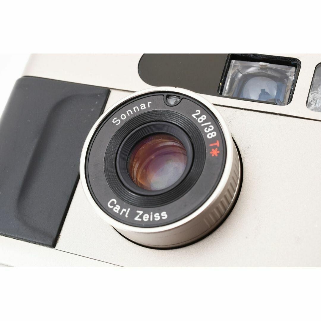 CONTAX T2 Carl Zeiss Sonnar 2.8/38 T Compact Film Camera Silver