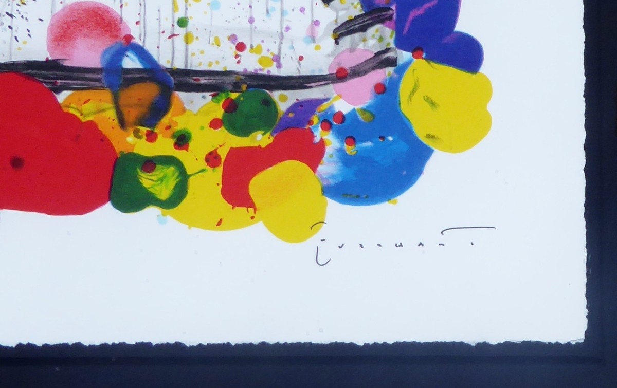 TOM EVERHART SUPER STAR PEANUTS SNOOPY WOODSTOCK LITHOGRAPH Hand