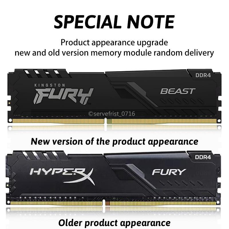 Kingston Fury Beast 16GB DDR4 Ram Memory 3200 MHz PC4-25600 288