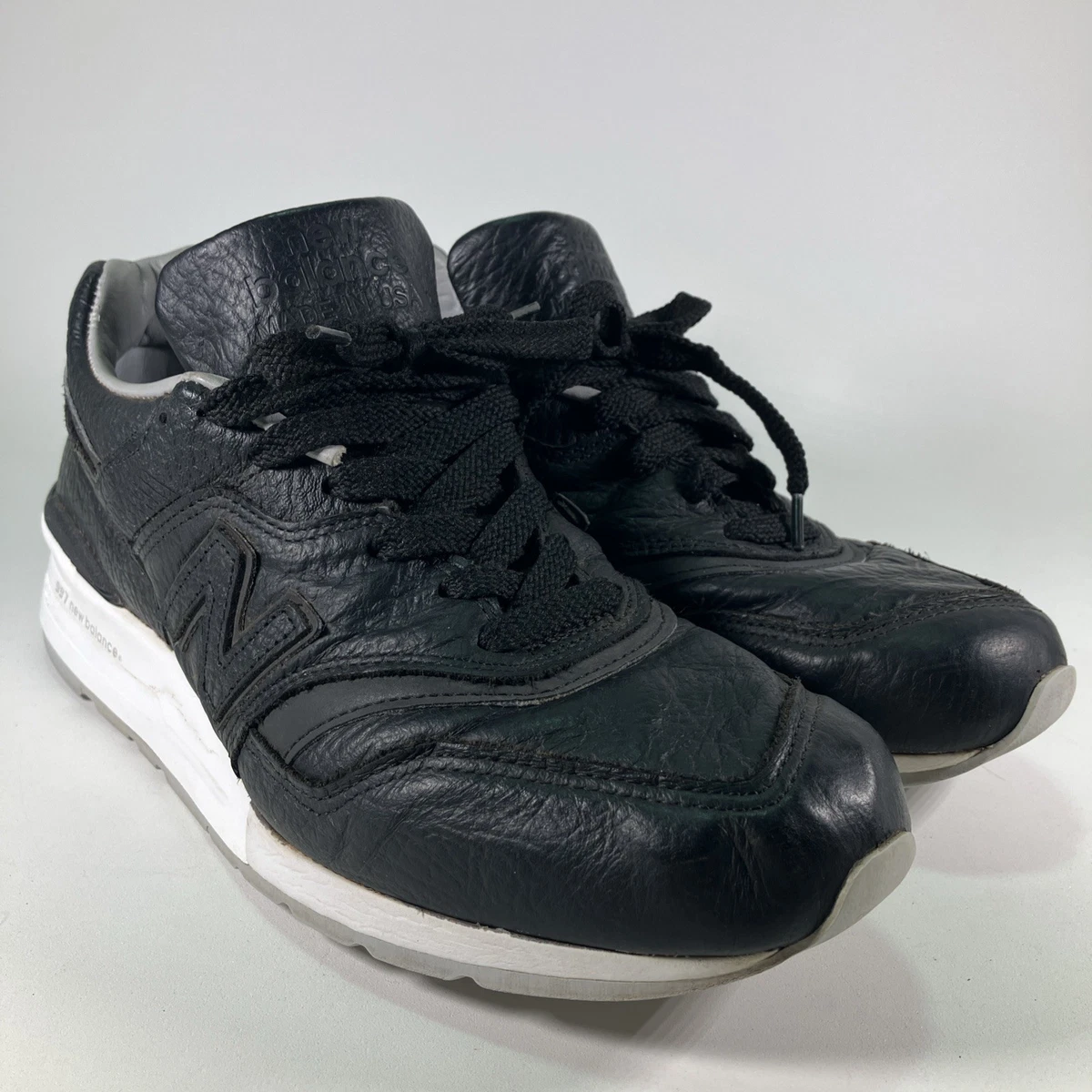 New Balance 997 Leather Bison Capsule - Black for Sale