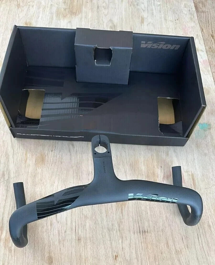 FSA Vision Metron 5D ACR EVO Integrated Handlebar 90mm x 38cm | eBay