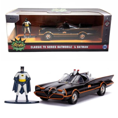 Jada Hollywood Rides: 1966 Classic TV Series Batmobile & Batman 1