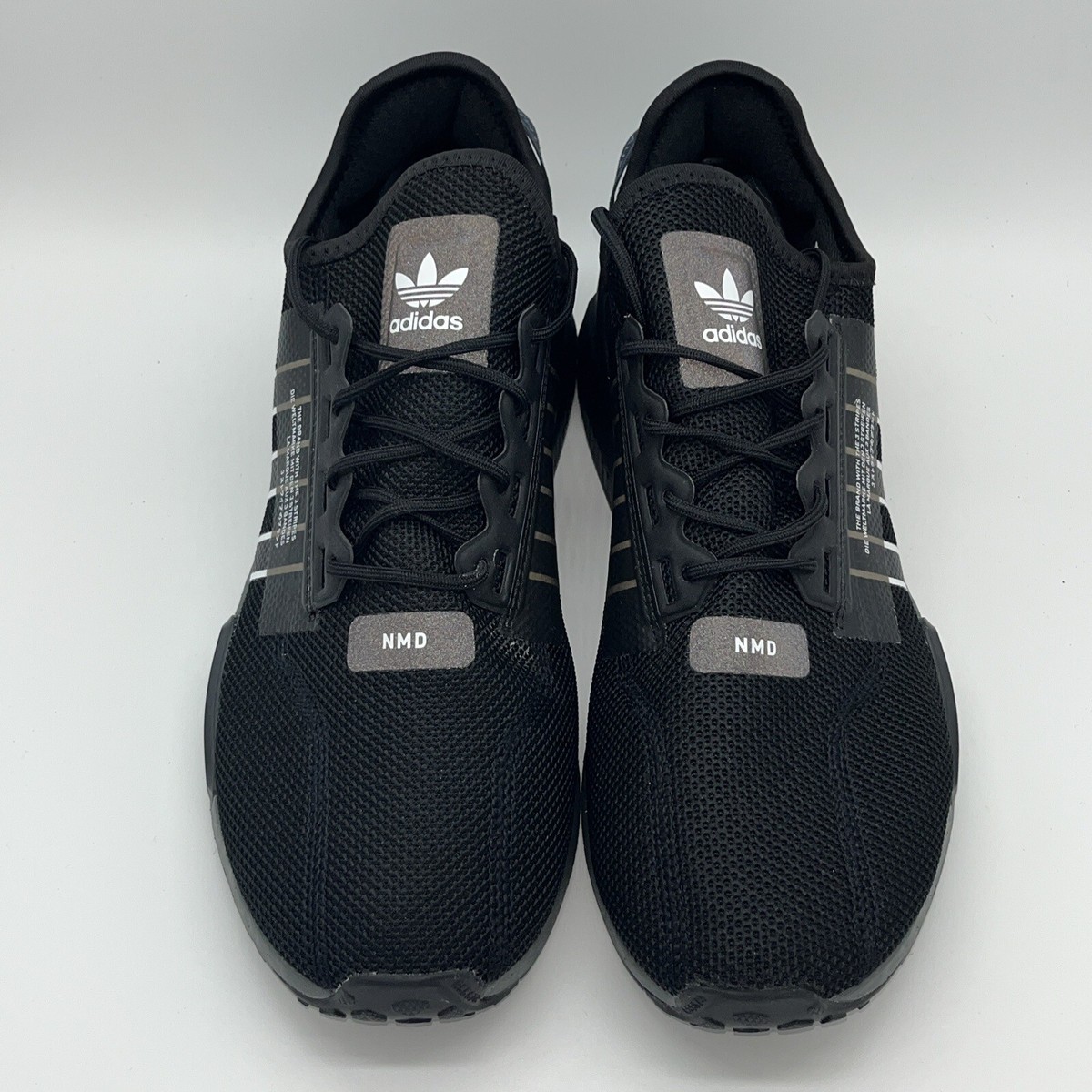 Size 11 - Adidas NMD_R1 V2 Black White for sale online | eBay