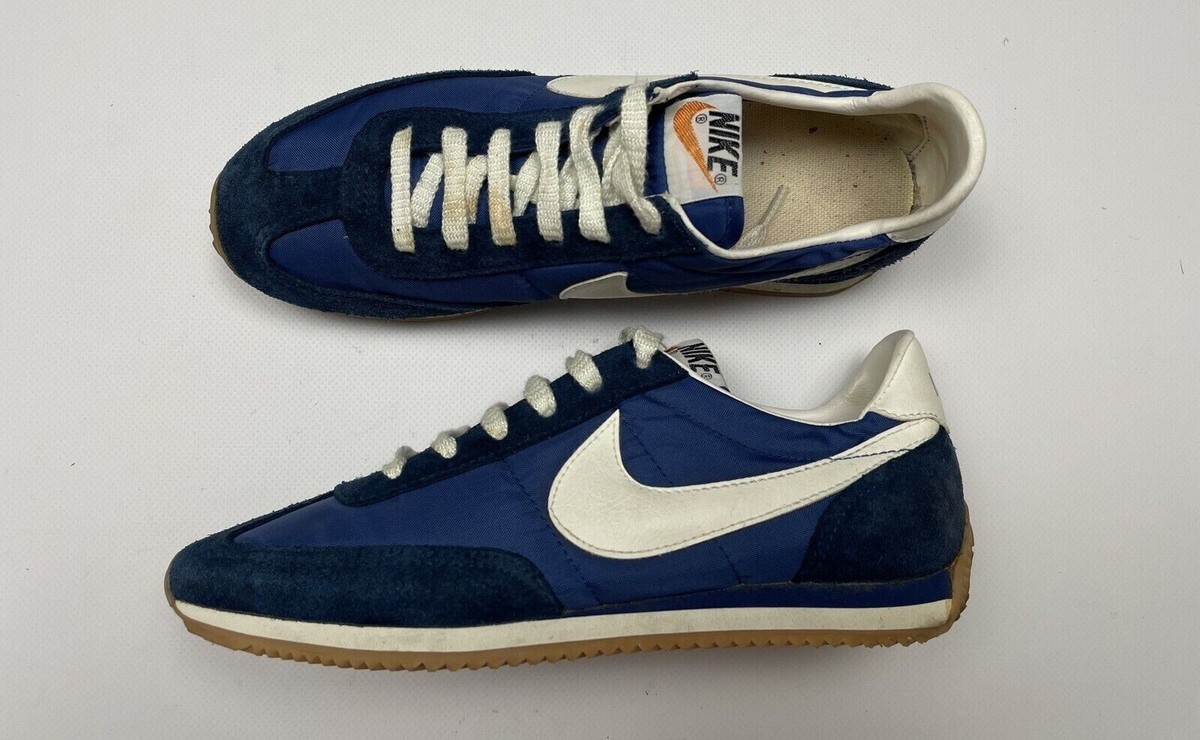 DDP Vintage 80's Blue White Nike Oceania 1982 Sneakers Made in