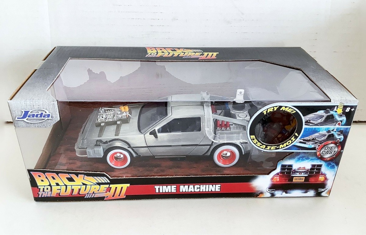 NEW Jada 32166 Back to the Future pt III 3 TIME MACHINE 1:24 Die
