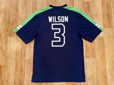 NFL Team Apparel Seattle Seahawks #3 Russell Wilson Jersey