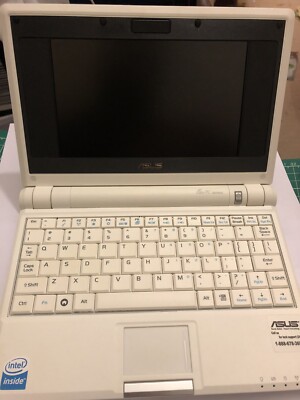 ASUS Eee PC SSD 2G Surf white Netbook with ac power supply | eBay