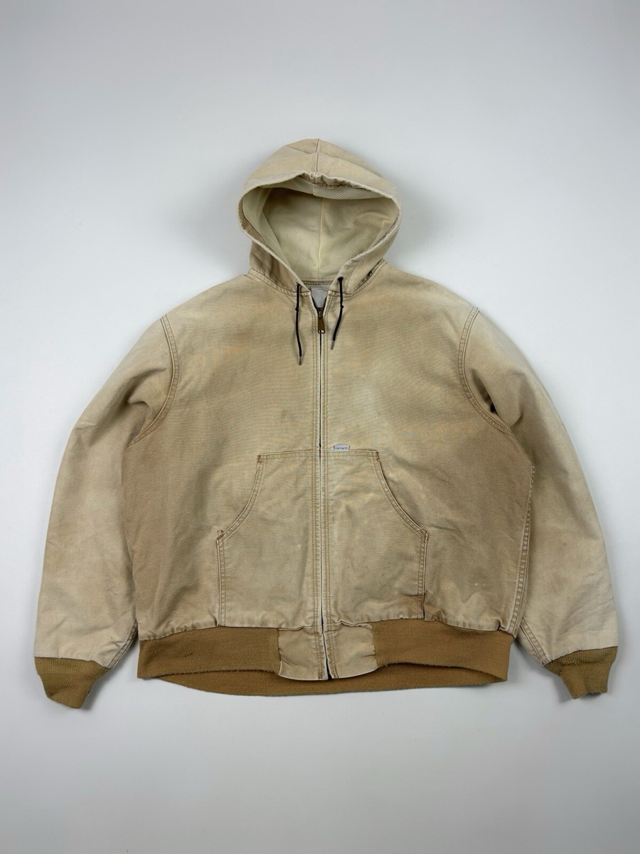 90's Vintage Distressed Sun Faded Carhartt Active Jacket | eBay