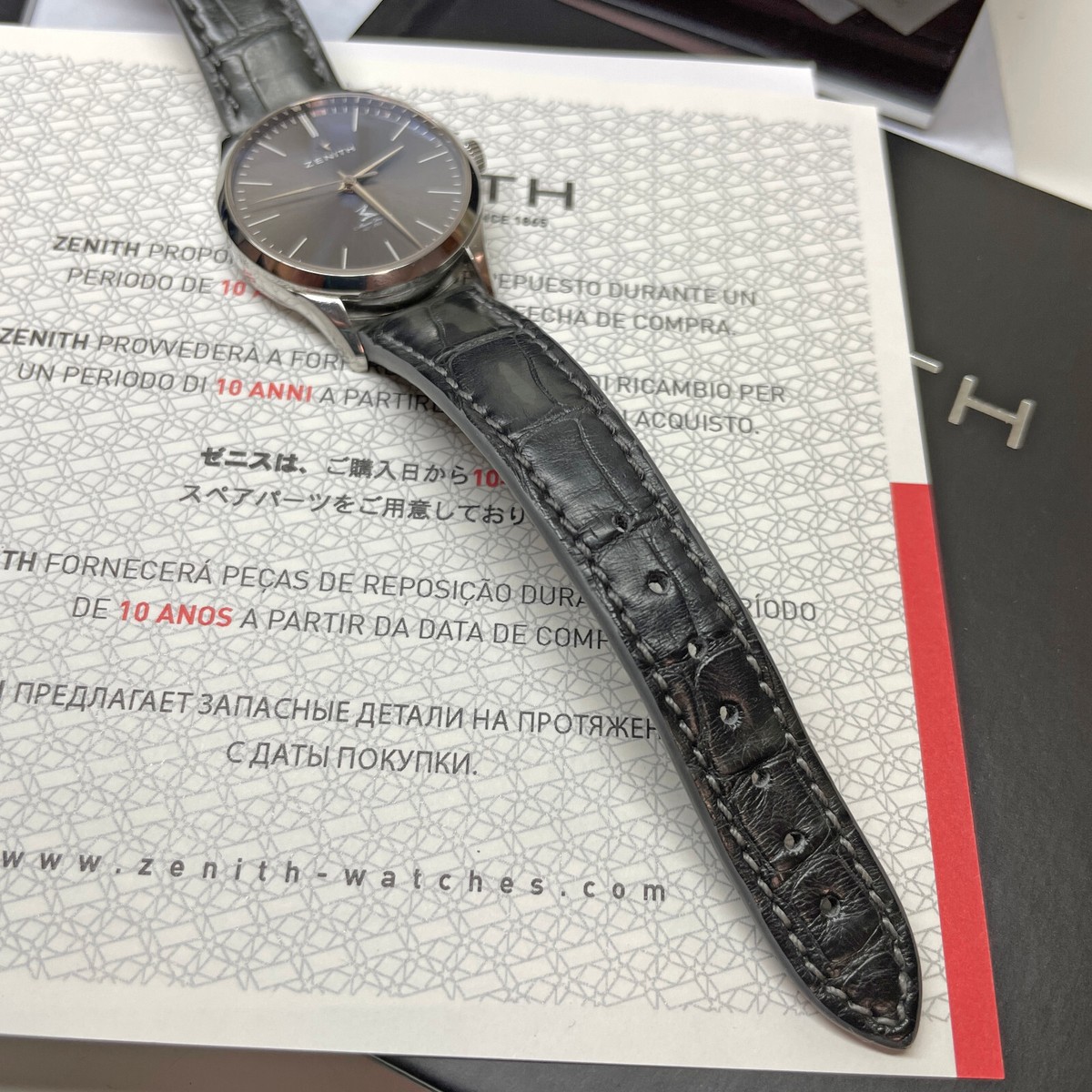 Zenith Hennessy Elite Ultra Thin Watch 03.2311.679 33mm 250th | eBay