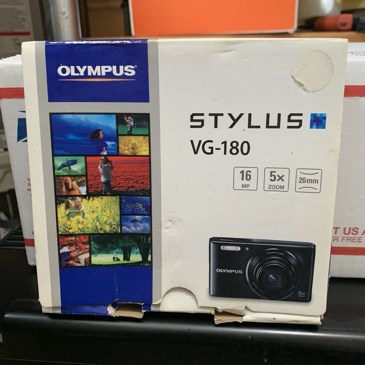 Olympus Stylus VG-180 16.0MP Digital Camera - Black for sale