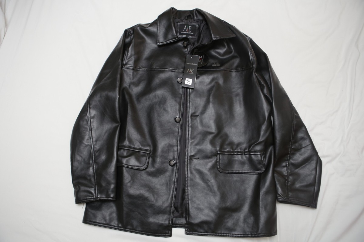 AX Armani Exchange Men's Faux Leather Jacket | eBay