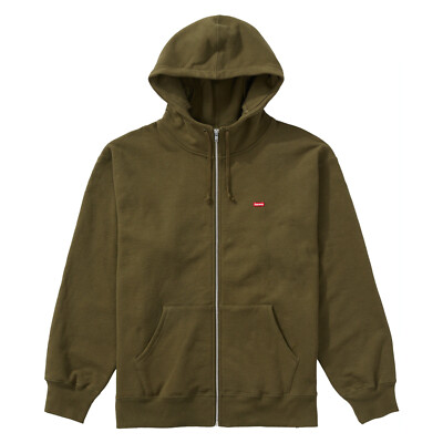 Supreme Small Box Facemask Zip Up Hooded Sweatshirt (FW21) Dark