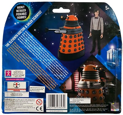 Doctor Who Eleventh Dr&Dalek Scientist SDCC Exclusive Action