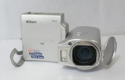 Nikon COOLPIX S10 6.0MP Digital Camera - Silver for sale online | eBay