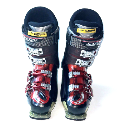 SALOMON Energyzer 100 Impact 8 Ski Boots Sz 25 25.5 Men 7.5 Women
