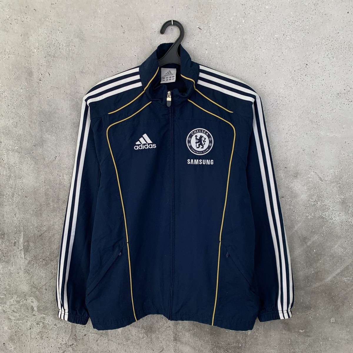 CHELSEA 2010 2011 TRAINING FOOTBALL JACKET ADIDAS TRACK TOP JERSEY