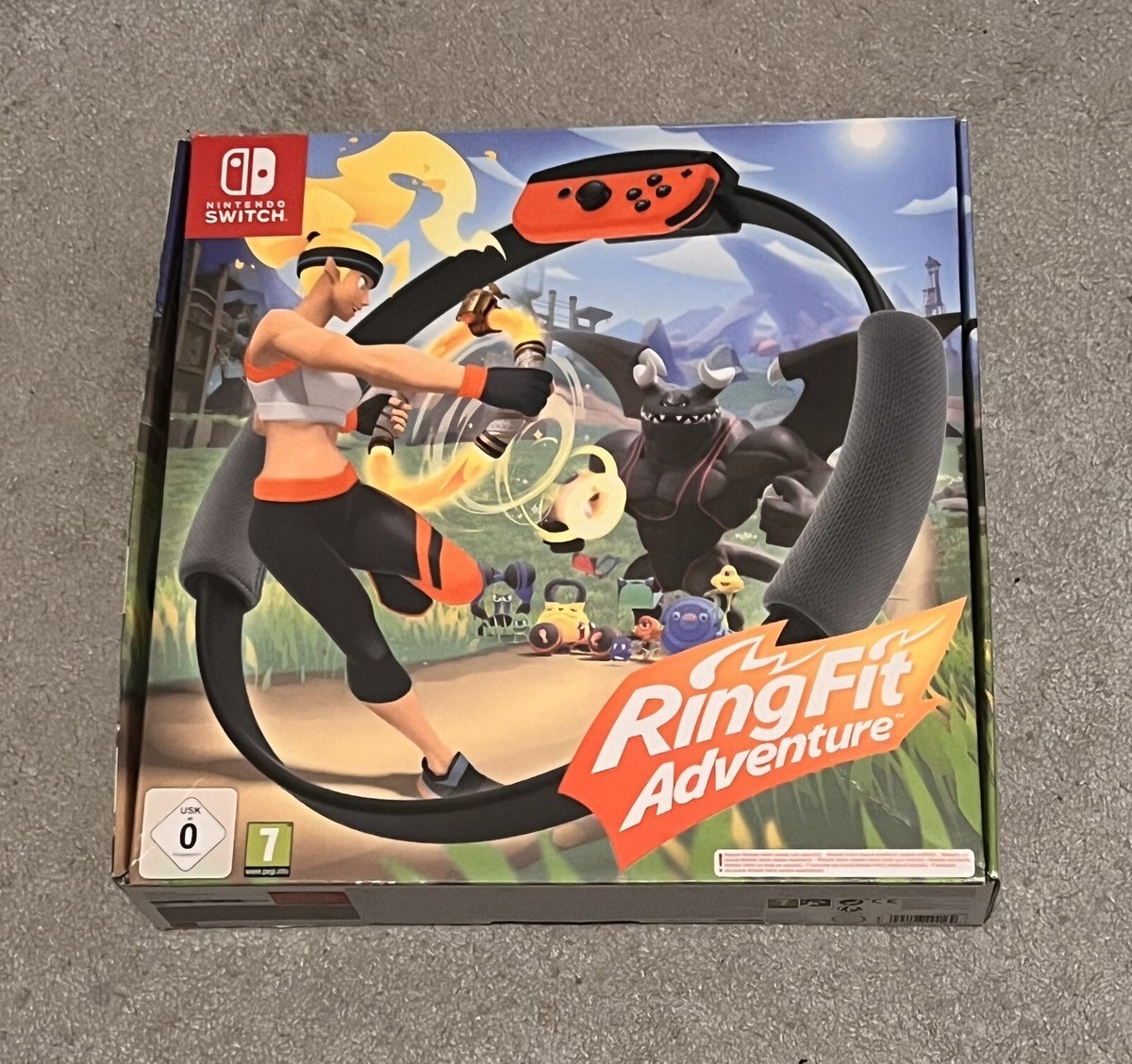Nintendo Switch Ring Fit Adventure Bundle - With Game + Original