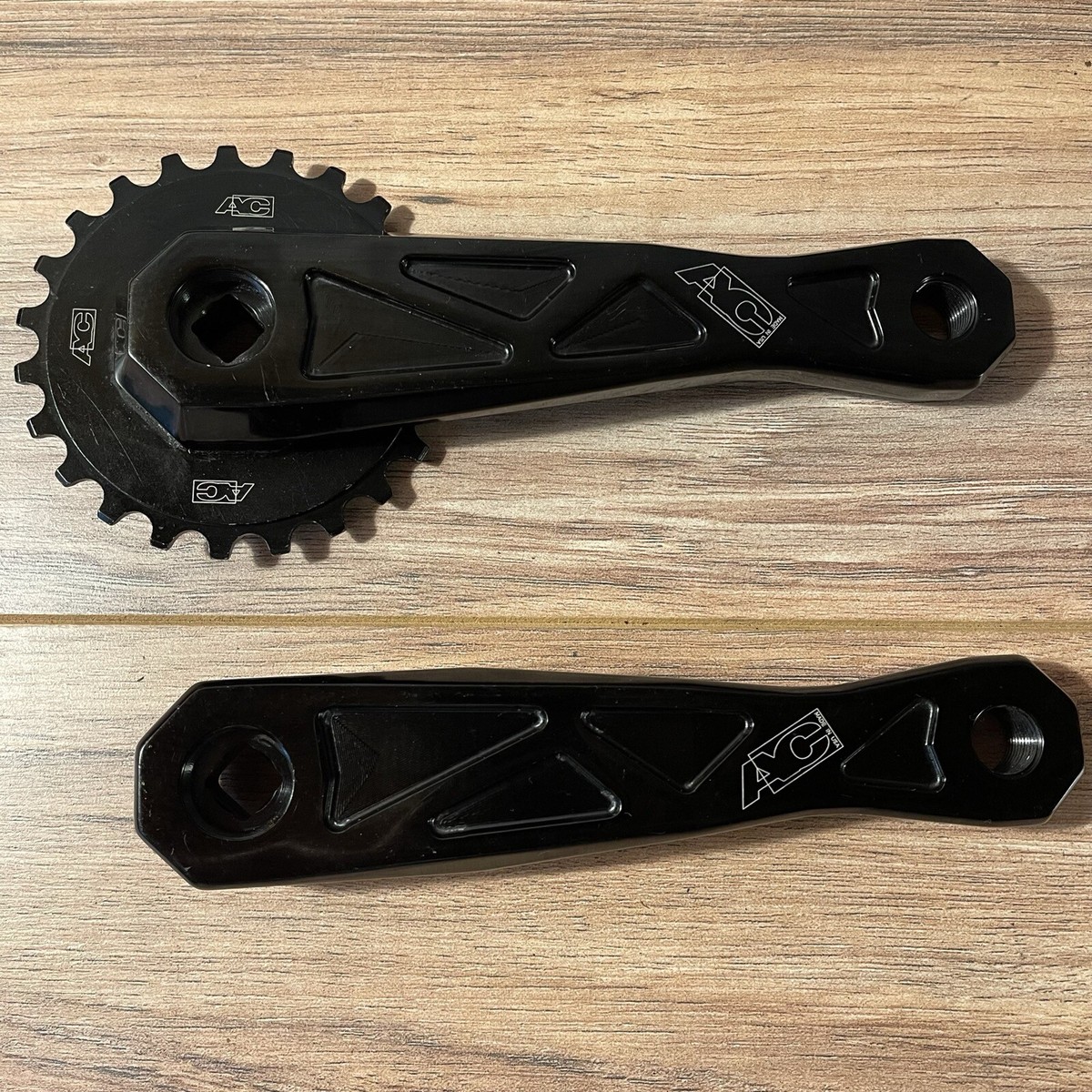 NOS Vintage AC Adventure Components CNC BMX Trials Crankset 155