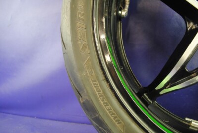 2018 Kawasaki Ninja H2 ZX1002 SX SE Straight Rear Wheel Rim 17x6