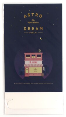 Astro - Dream Part. 01 Night Version CD Album + PC + Moonbin Pre