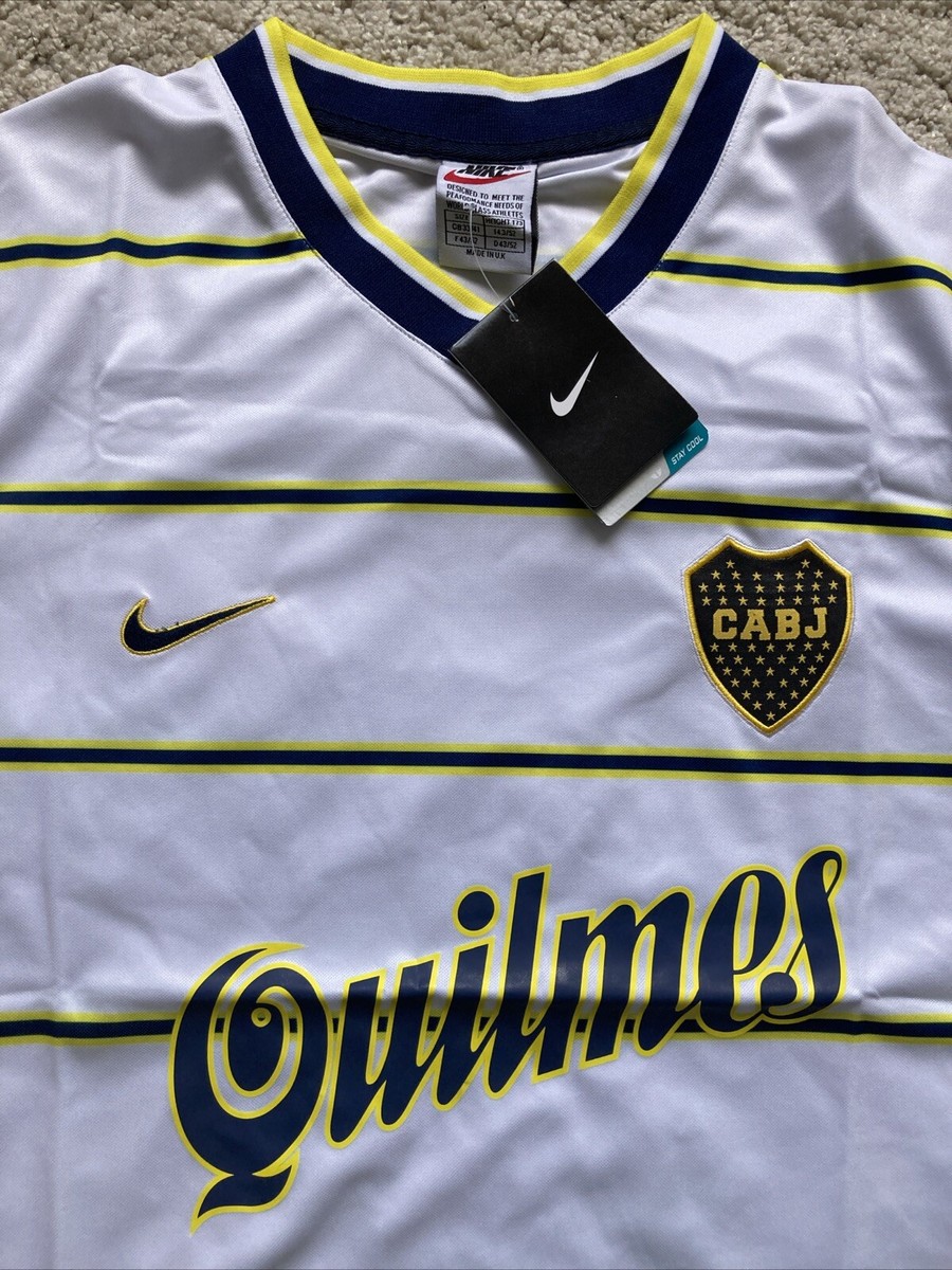 Boca Juniors 98/99 Copa Mercosur Away Jersey Rare Vintage CABJ