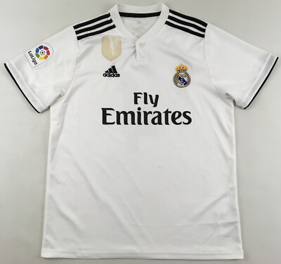 Real Madrid 2018/19 2019 #4 Sergio Ramos home shirt Adidas jersey