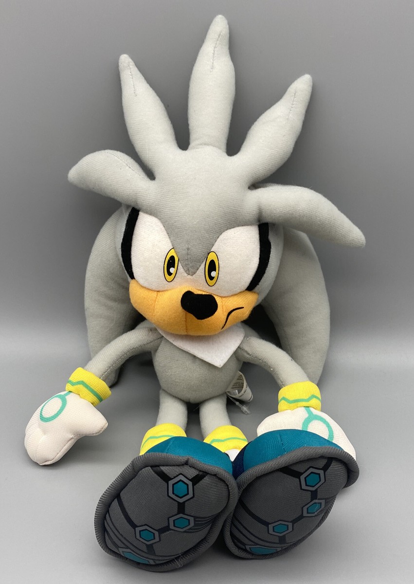 Great Eastern GE-8960 Sonic The Hedgehog 14” Plush Doll, Silver | eBay