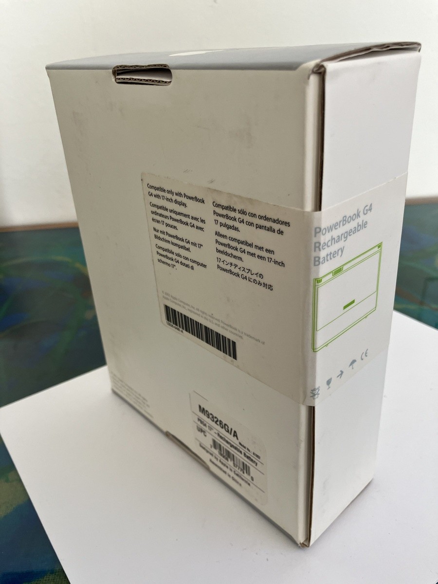 Apple A1057 Battery for 17-inch PowerBook G4 (M9326G/A) New In Box