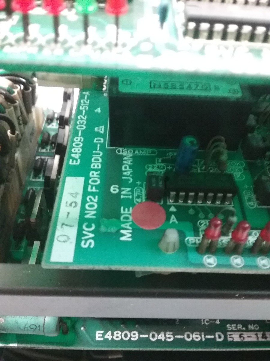 OKUMA BDU-30D Brushless Servomotor Drive Unit 25a_MG AXIS Servo