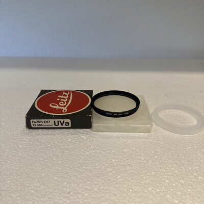MINT in BOX] Leica E67 13386 67mm Filter UVa from JAPAN | eBay