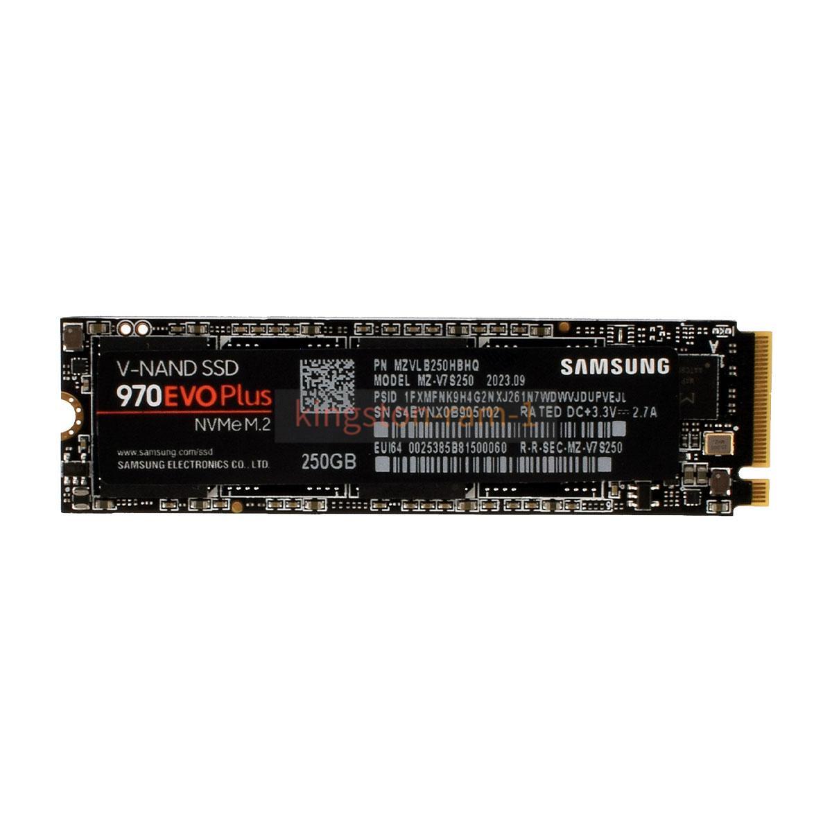 Samsung 970 EVO Plus 1TB M2 NVMe Internal SSD | 3500MB/s | Black
