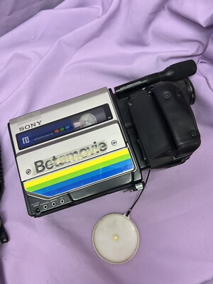 Vintage Super Cool Sony Betamovie BMC-100 Camcorder Read