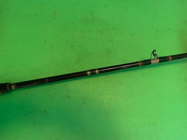 VINTAGE GARCIA CONOLON 7 FOOT 6 INCH 15 TO 50 POUND CLASS JIG