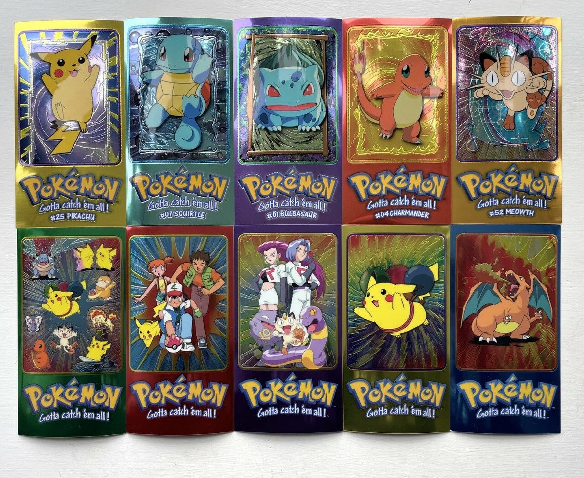 Pokemon Topps TV Animation Edition - Jumbo - You Choose - Near