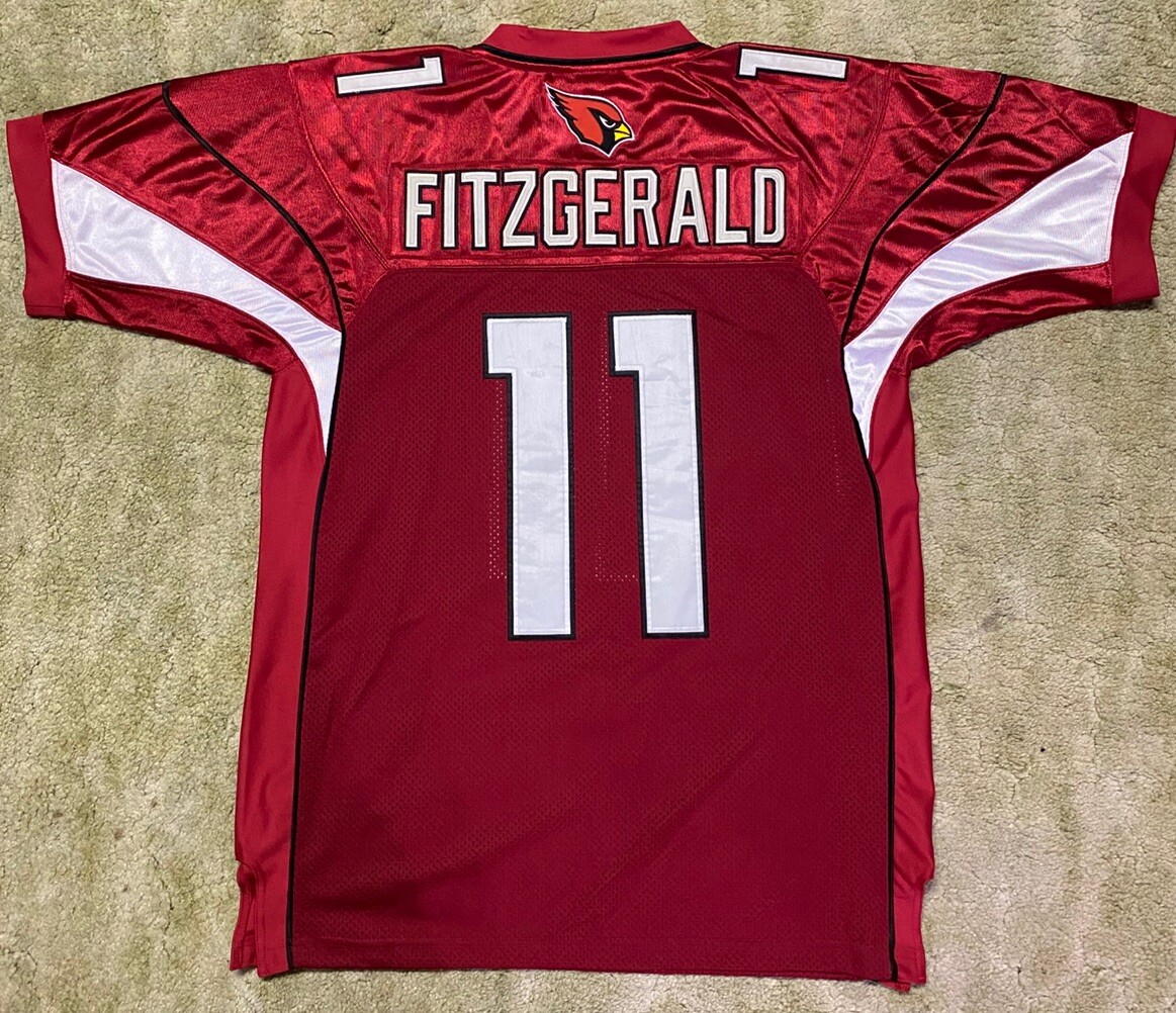 Larry Fitzgerald Arizona Cardinals Mitchell & Ness All Sewn Jersey