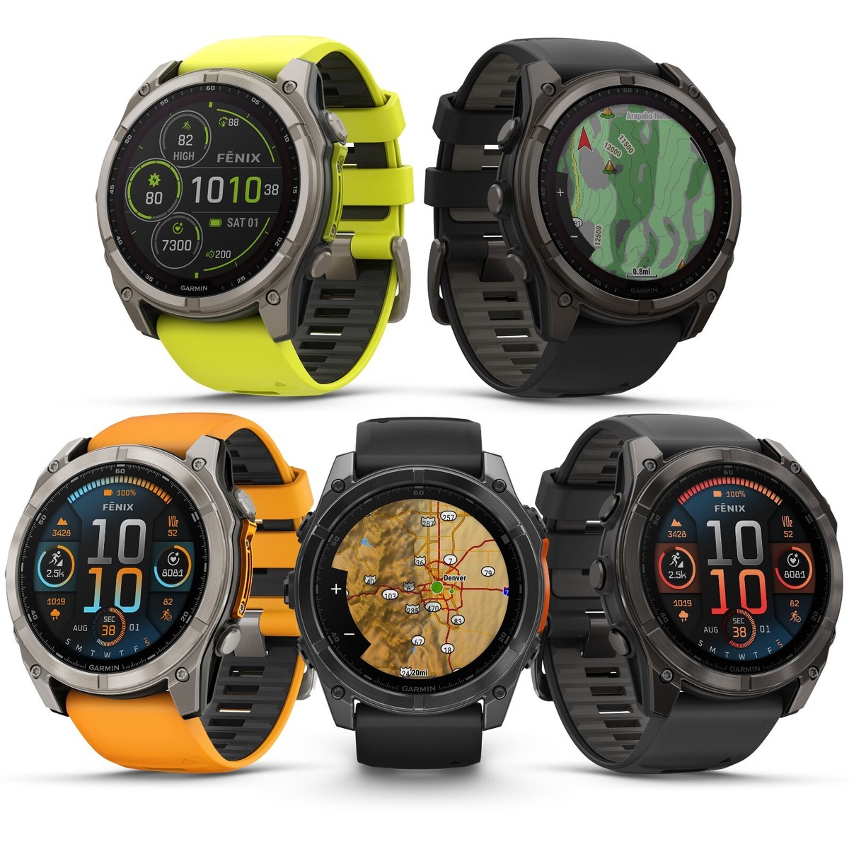 Garmin fenix 8 (51mm) AMOLED Sapphire/Solar Sapphire Multisport