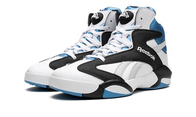 Men's Reebok Shaq Attaq White/Black/Azure 'Orlando Magic' 2022