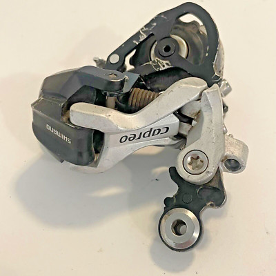 Shimano Capreo RD F800 Rear Derailleur - 9 Speed, Short Cage | eBay