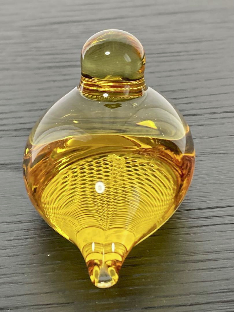 Nuutajarvi Oiva Toikka Snow Bunting Art Glass Bird Finland Signed