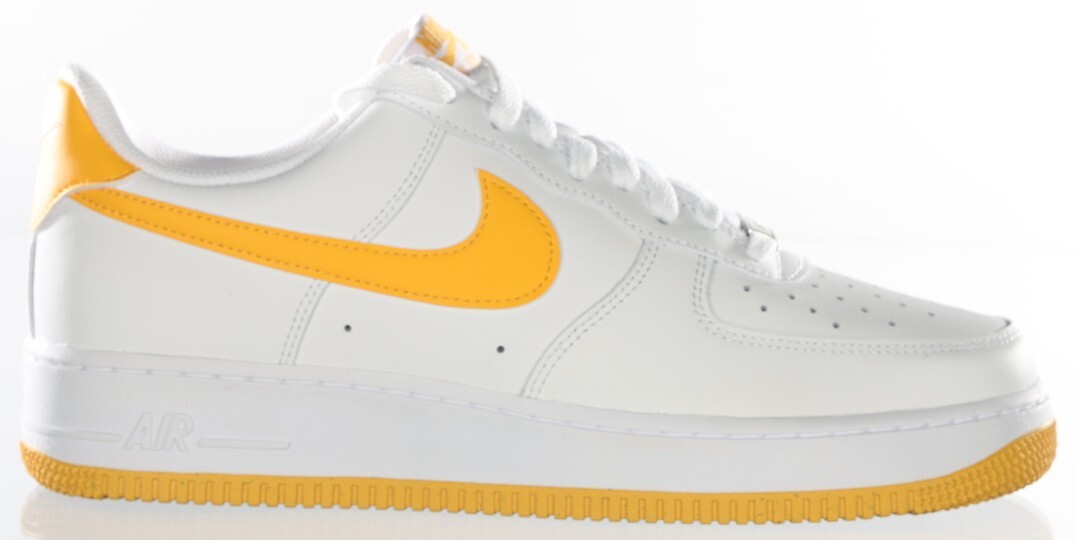 Nike Air Force 1 '07 White University Gold for Sale | Authenticity