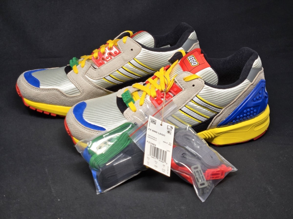 Size 11 - LEGO x adidas ZX 8000 A-ZX Series - Mixed Blocks for