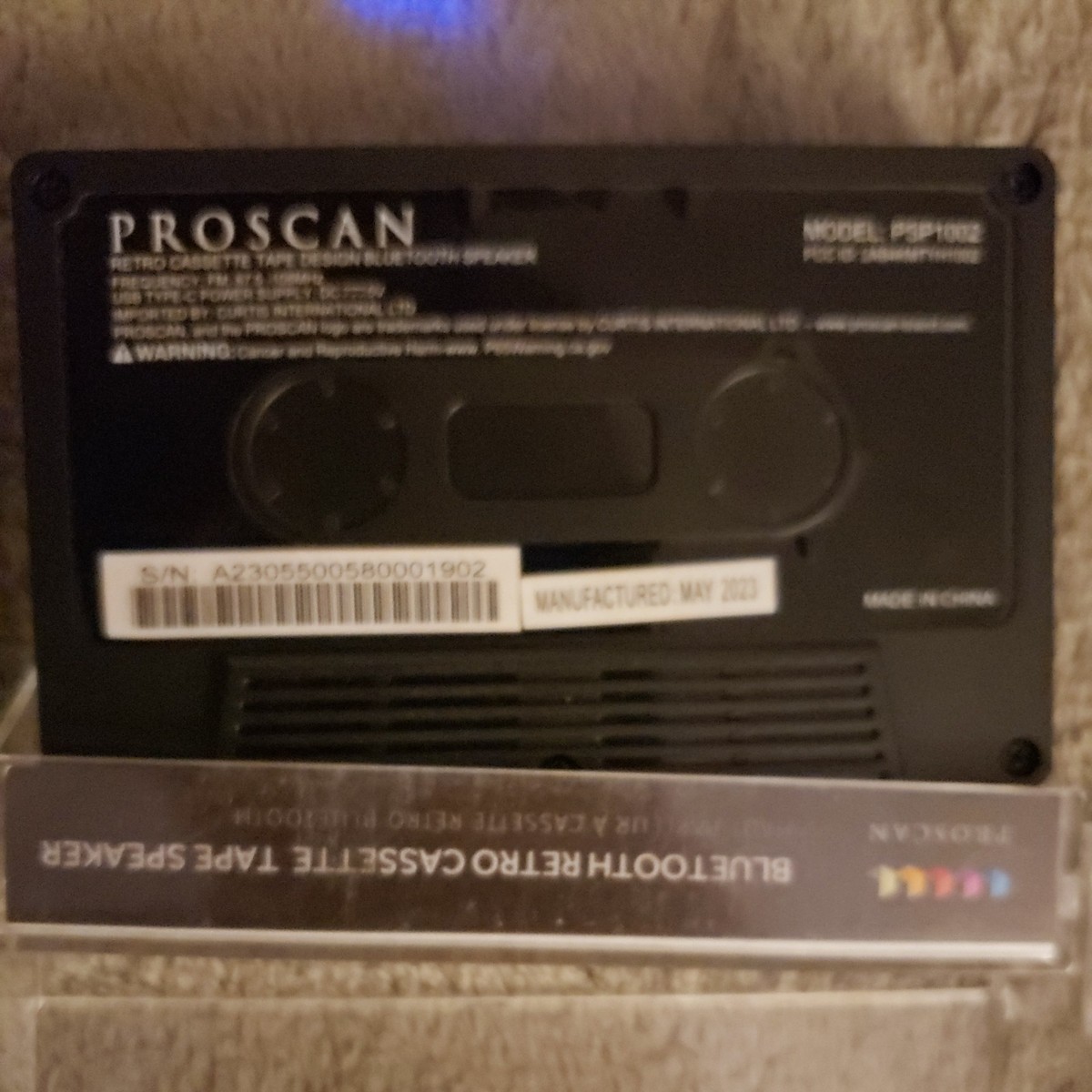 Bluetooth Retro Cassette Tape SPEAKER - Portable Rechargeable